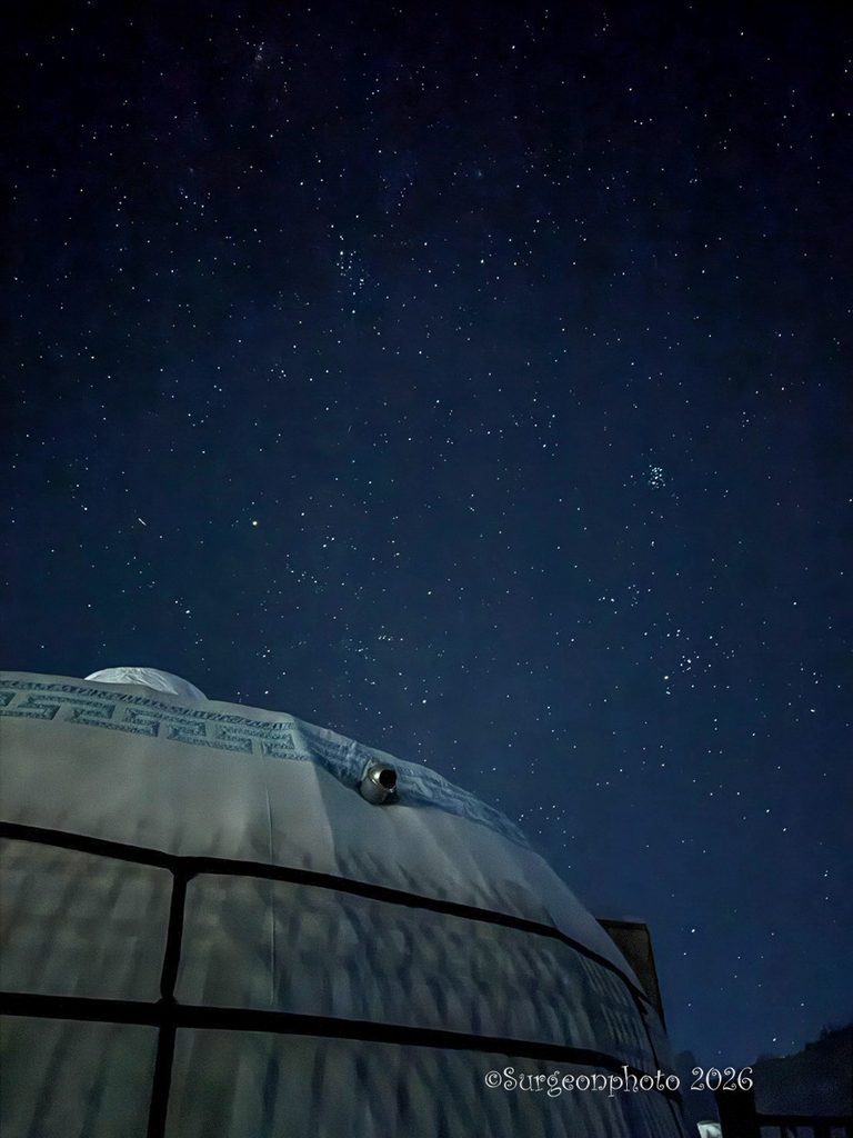 ゲルと星空