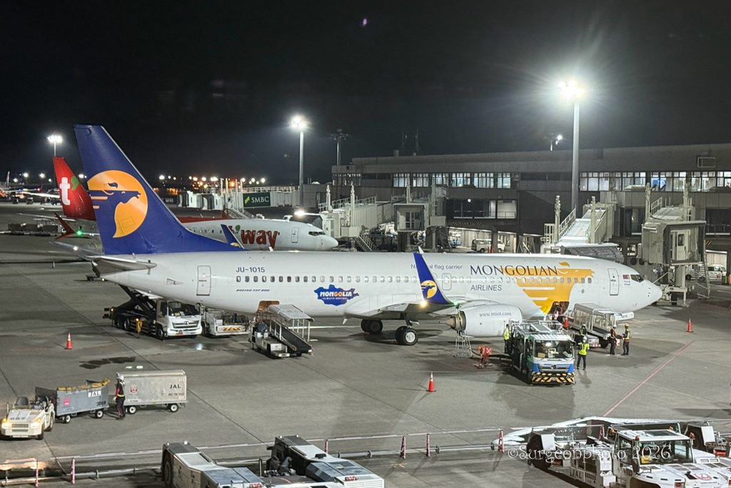成田空港 OM509 到着
