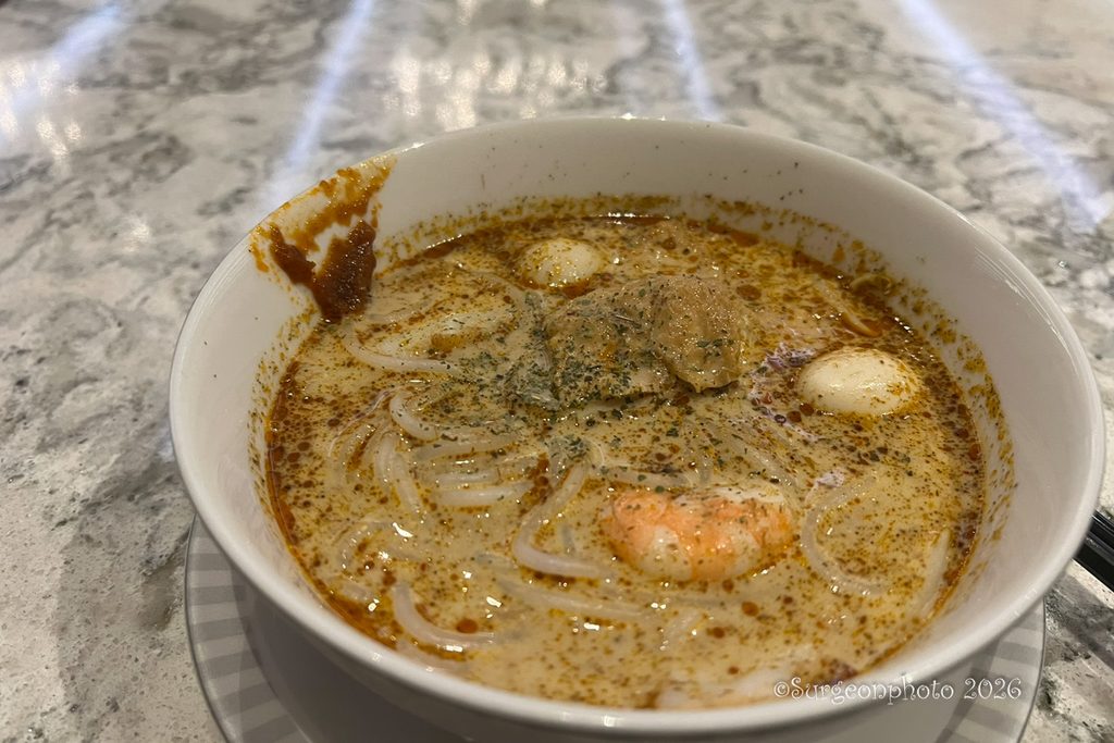 SilverKris LoungeのSignature Laksa
