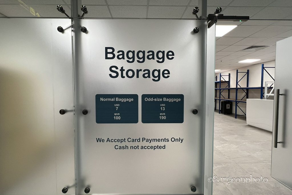ヴェラナ国際空港新ターミナルBaggage Storage