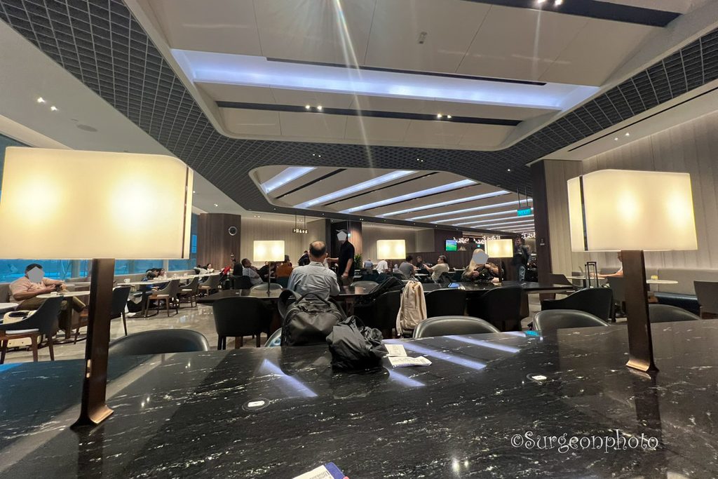 チャンギ空港ターミナル3のSilverKris Lounge